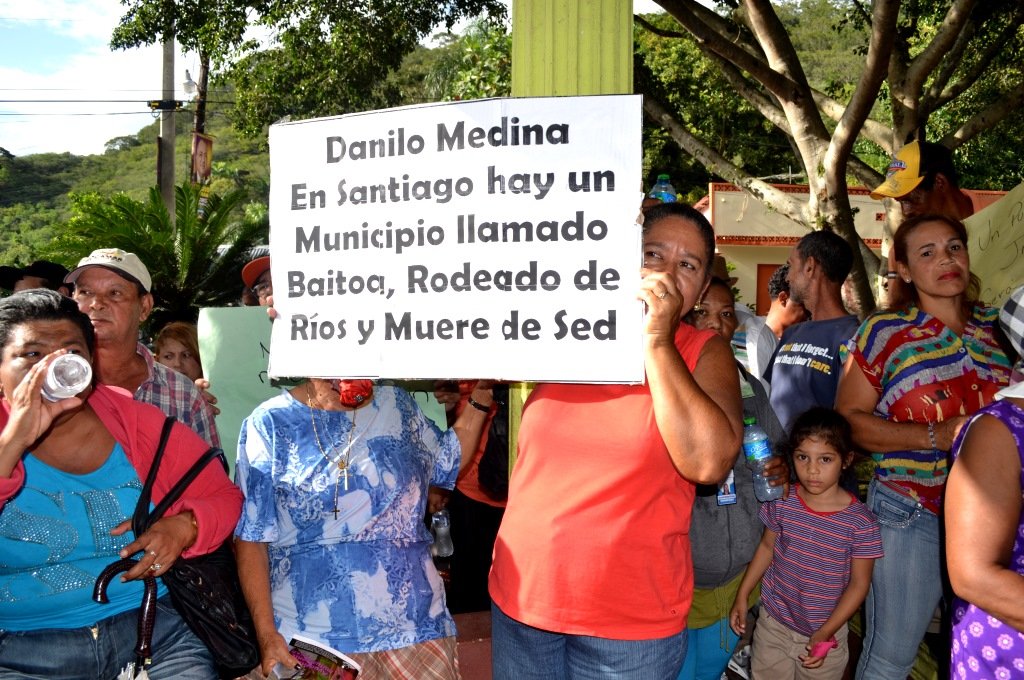 Paralizarán mañana las labores en Baitoa en demanda de un acueducto y un cementerio